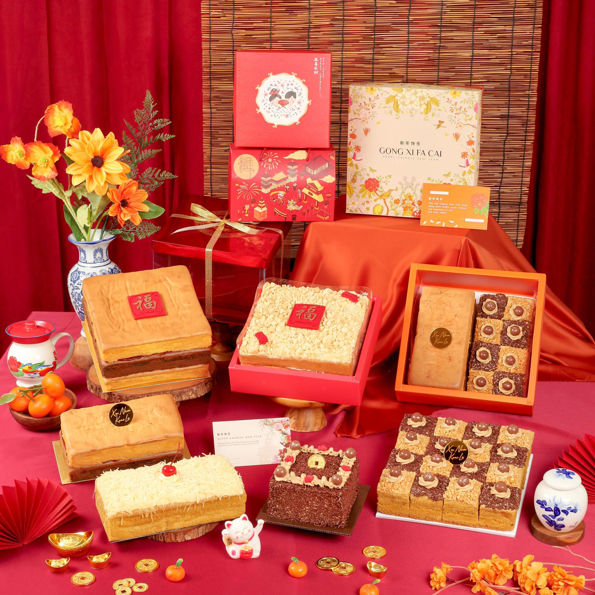CNY Full Product Spread — Hampers by Elena Kitchen