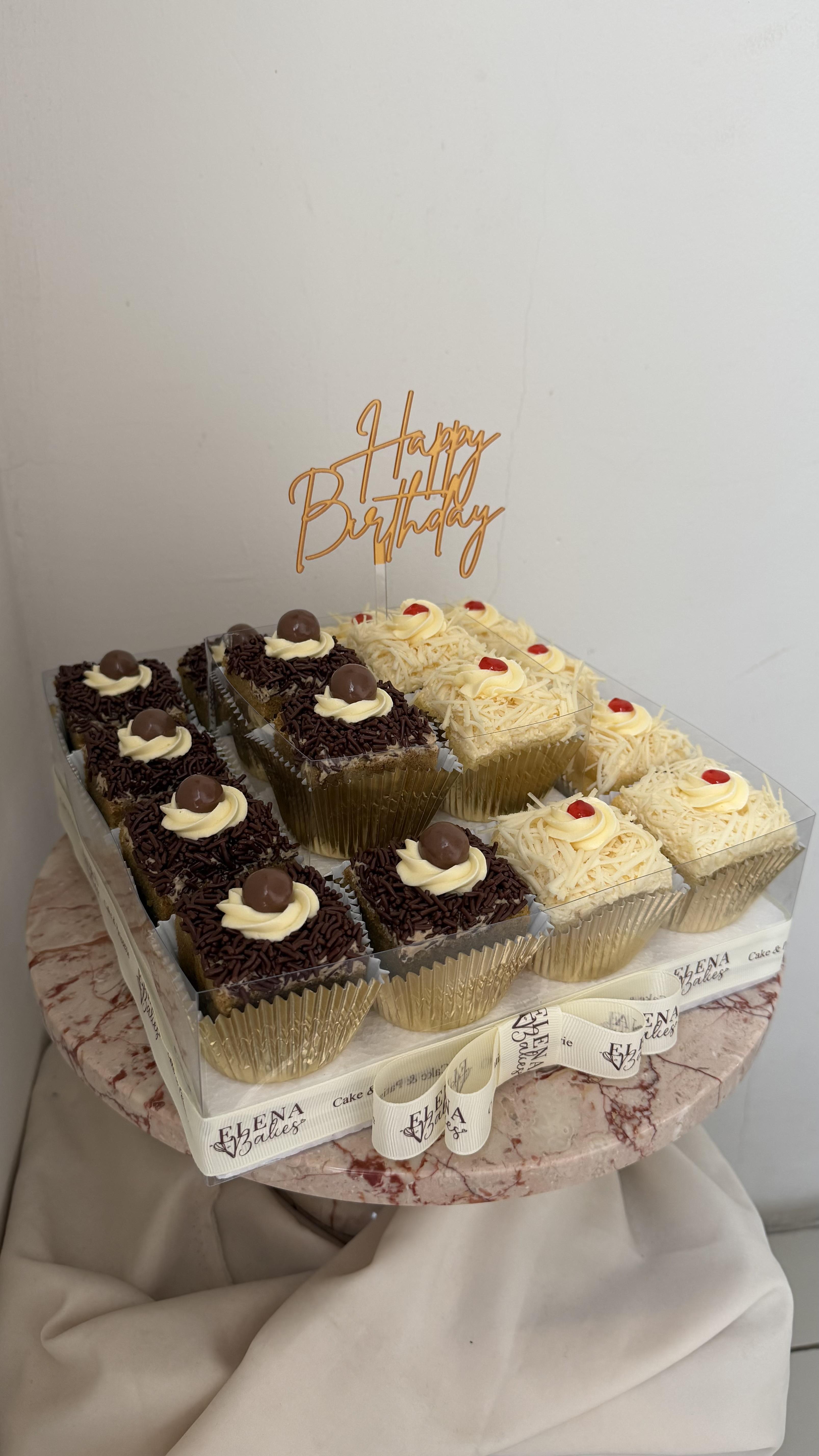 Birthday Cake Box — Everyday Cake by Elena Kitchen